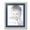 ArtToFrames 18x22" Matted Picture Frame with 14x18" Single Mat Photo Opening Framed in 1.25" White and 2" Mat (FWM-4098-18x22)